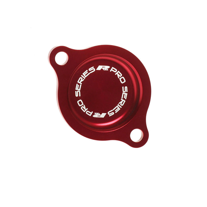 RFX Pro Series Oil Filter Cover - Red