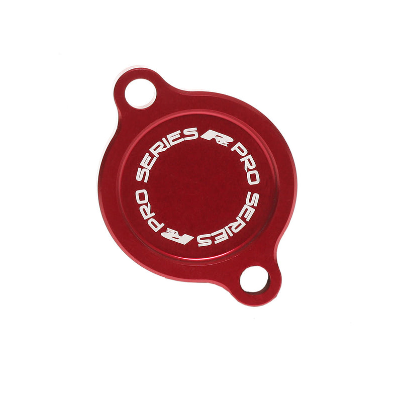 RFX Pro Series Oil Filter Cover - Red