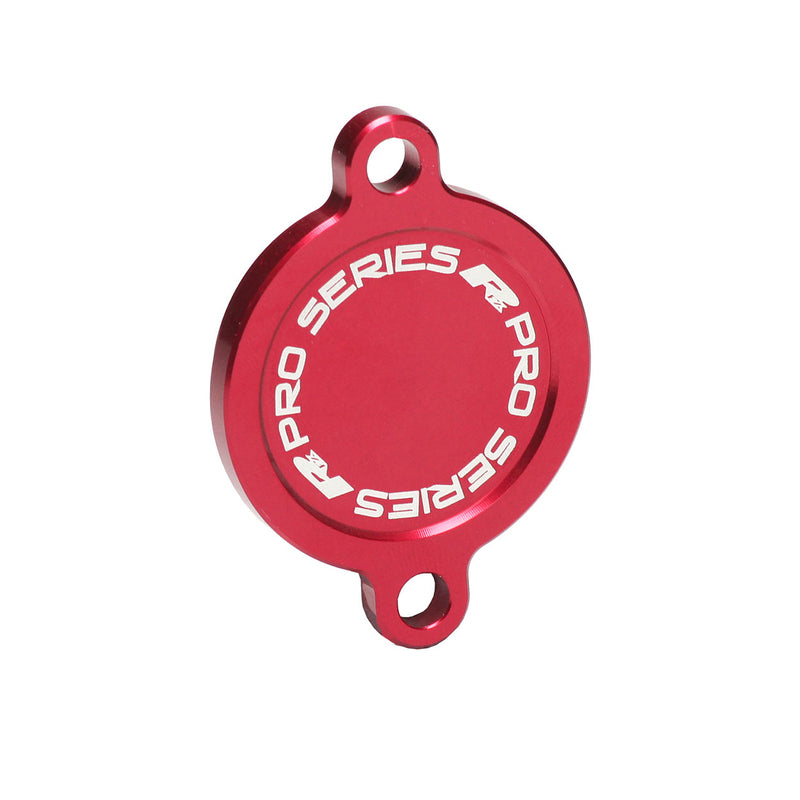 RFX Pro Series Oil Filter Cover - Red