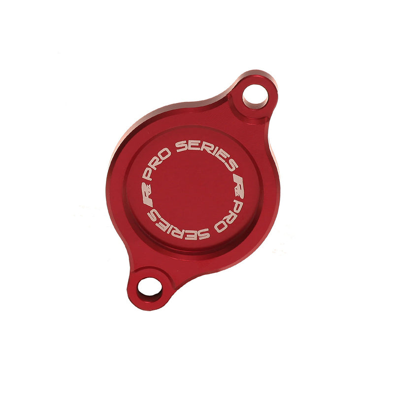 RFX Pro Series Oil Filter Cover - Red