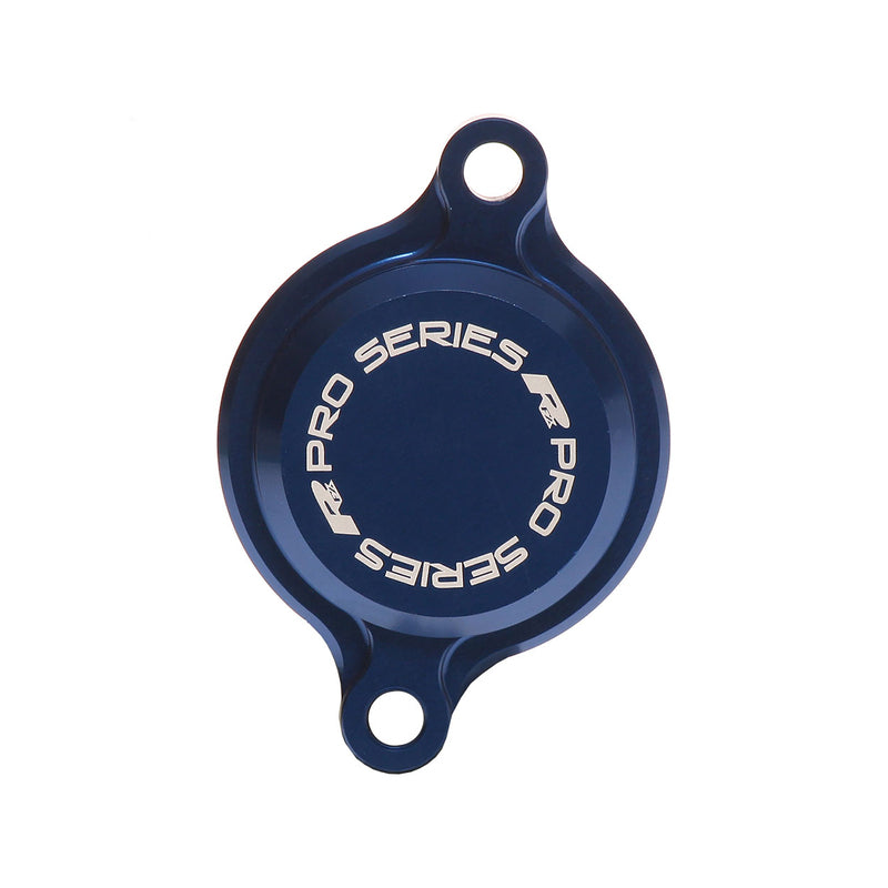 RFX Pro Series Oil Filter Cover - Blue