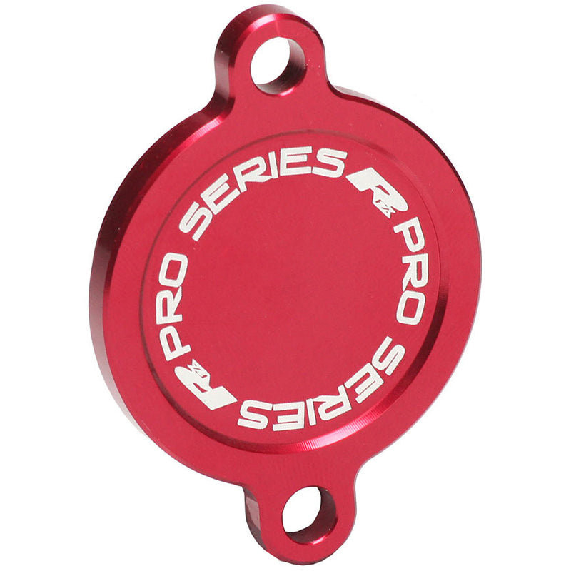 RFX Pro Series Oil Filter Cover - Red