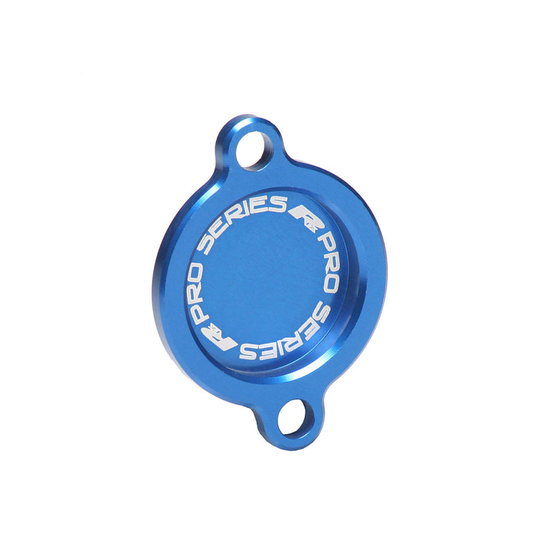 RFX Pro Series Oil Filter Cover - Blue