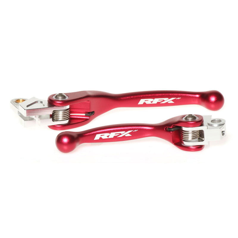 RFX Race Series Flexible Levers Set - Red