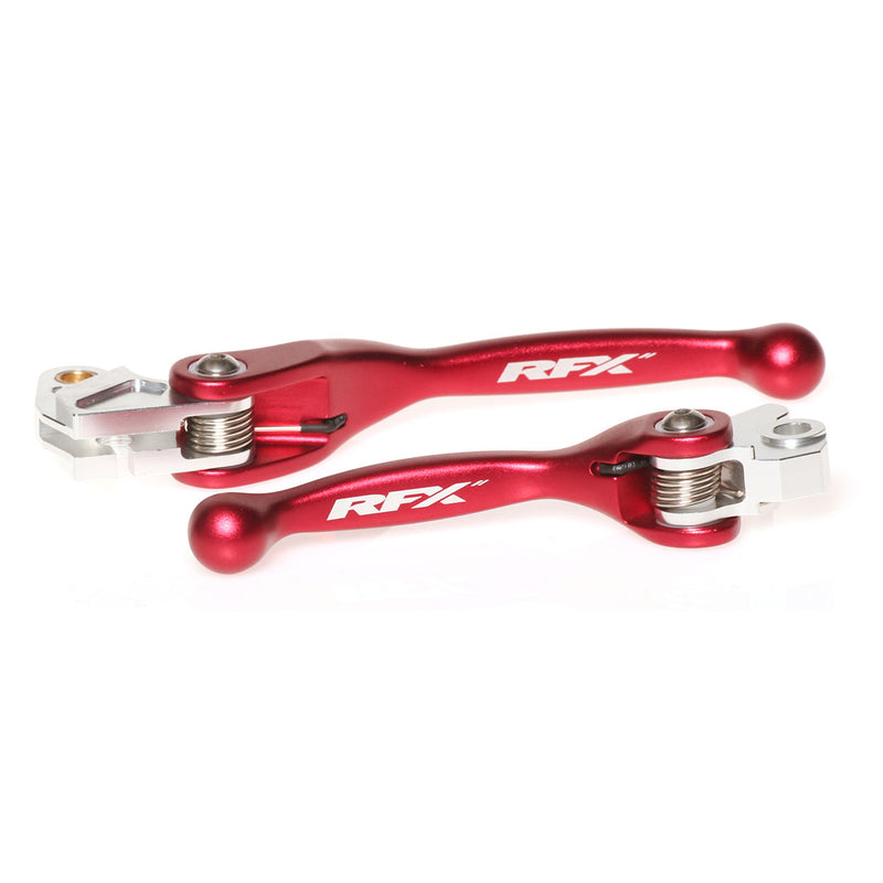 RFX Race Series Flexible Levers Set - Red