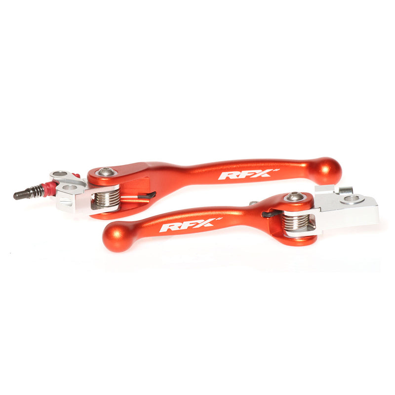 RFX Race Series Flexible Levers Set - Orange