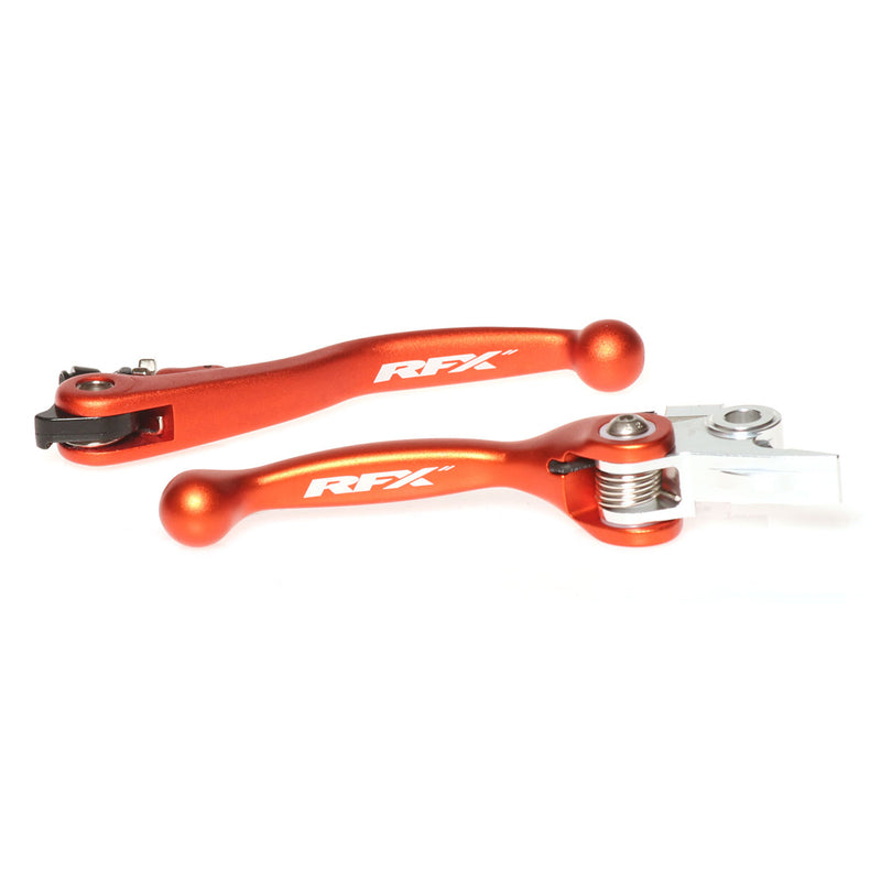 RFX Race Series Flexible Levers Set - Orange
