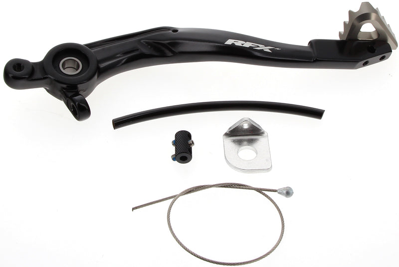 RFX Pro Series Solid-Tip Rear Brake Lever H/A BK/Ti