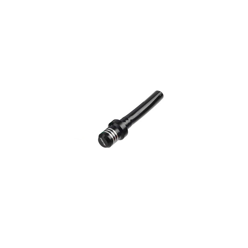 RFX Gas Tank Valve - Shorty Inc 1 Way Cap - Black