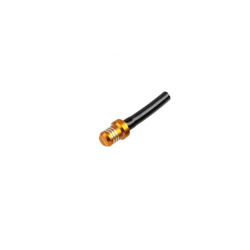RFX Gas Tank Valve - Shorty Inc 1 Way Cap - Yellow