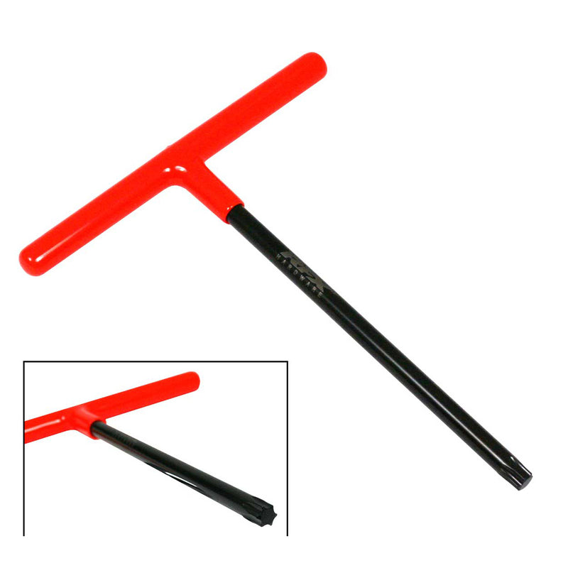 RFX Pro Series T-Bar Standard Reach with Rubber Handle - Black/orange