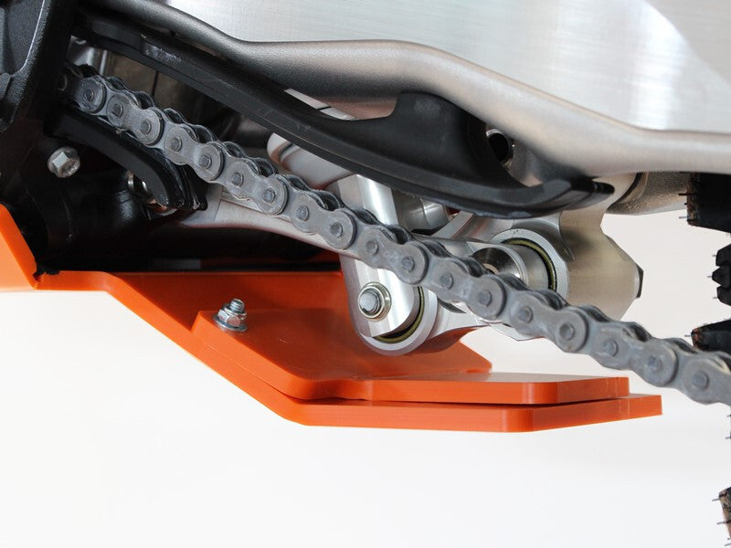 AXP Xtrem Skid Plate with Suspension Linkage Protection - HDPE 8mm