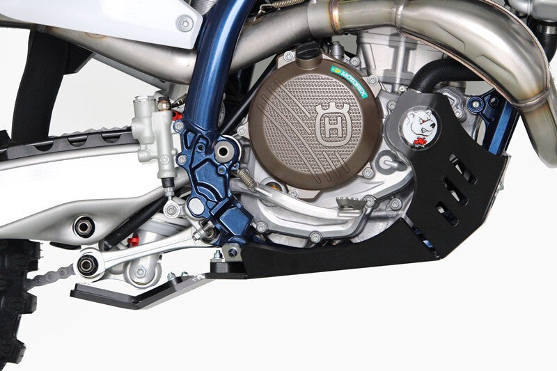 AXP Xtrem Skid Plate with Suspension Linkage Protection - HDPE 8mm