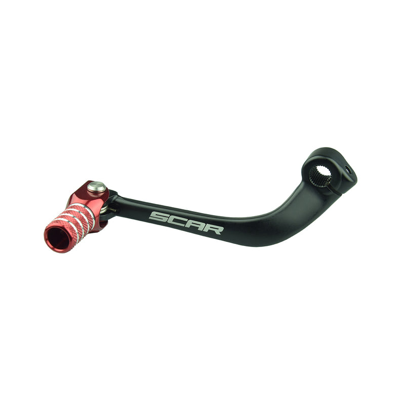 SCAR Gear Shift Lever Black/Red Endpiece
