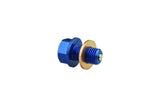 SCAR Magnetic Oil Drain Plug Blue