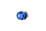 SCAR Magnetic Oil Drain Plug Blue