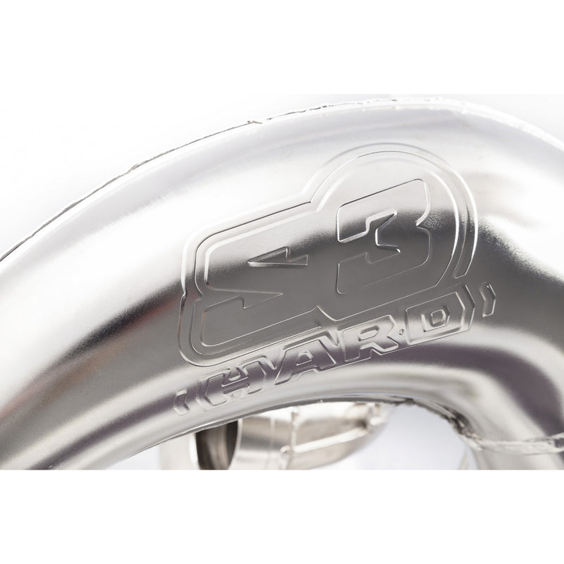 S3 Exhaust Steel Pipe - Platinium Finish