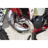 S3 Exhaust Steel Pipe - Platinium Finish