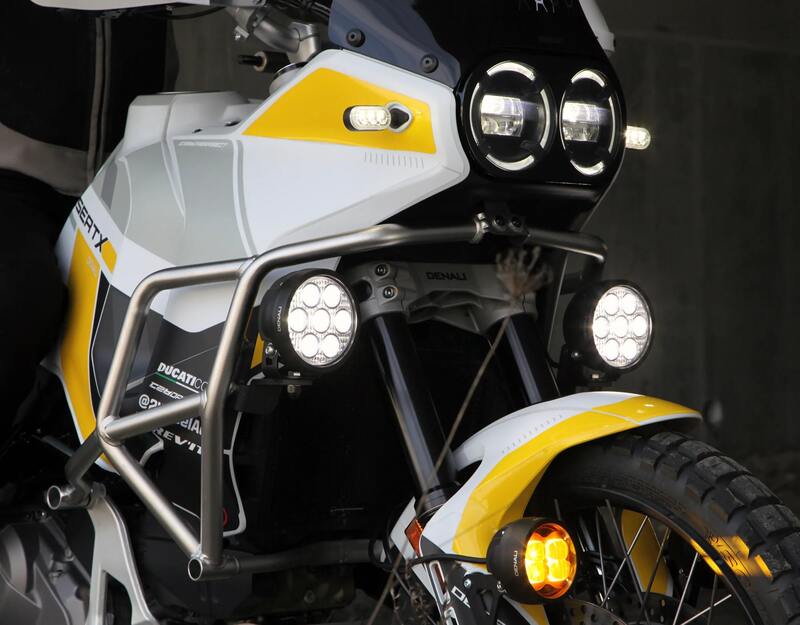 DENALI Headlight Mount for OEM Crash Bar Adapter