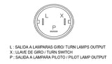TECNIUM OE flasher relay 3-pole 6V