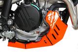 AXP Xtrem Skid Plate with Suspension Linkage Protection - HDPE 8mm