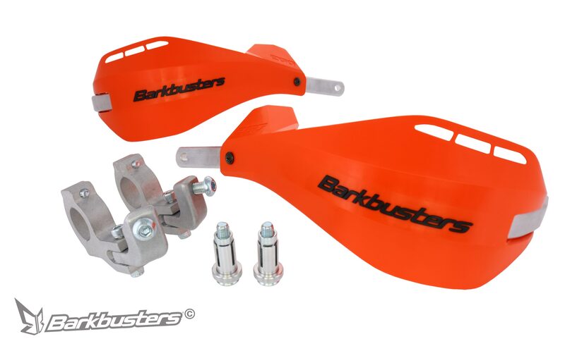 BARKBUSTERS EGO Handguards Two Point Mount Orange (Tapered)