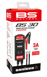 BS BATTERY BS30 Smart Battery Charger - 12V 3A