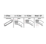 BANDO Double-Side-Teeth Variator belt