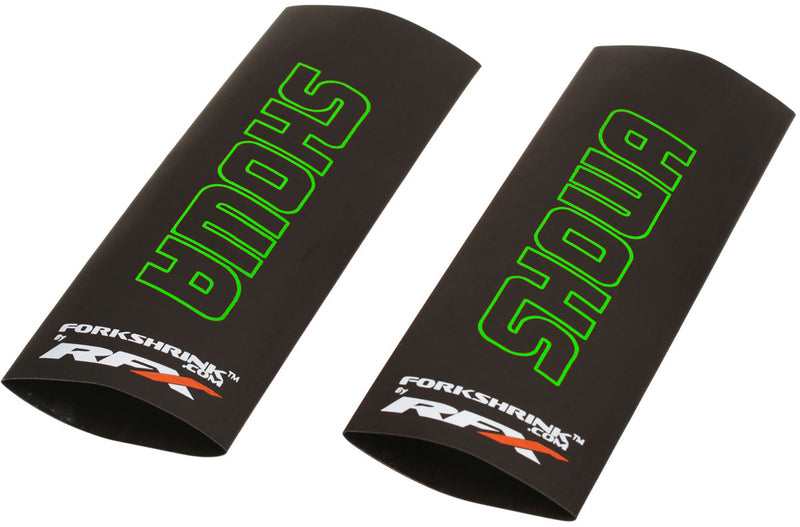 RFX Race Series Forkshrink Upper Fork Guard w/ Showa Logo - Green