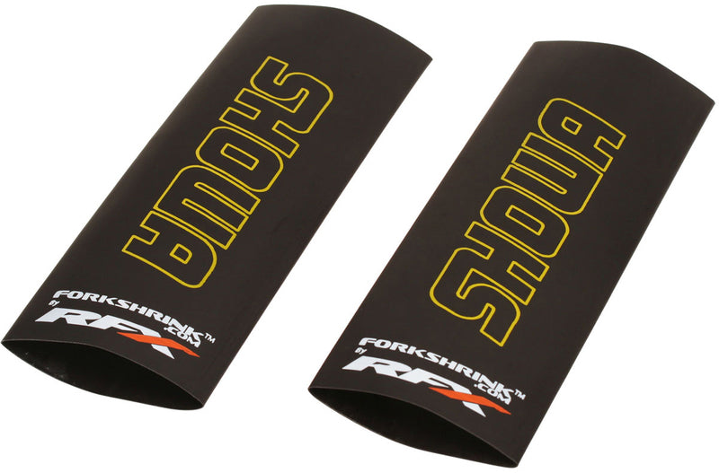 RFX Race Series Forkshrink Upper Fork Guard w/ Showa Logo - Yellow