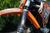 RFX Race Series Forkshrink Upper Fork Guard w/ KYB Logo - Blue