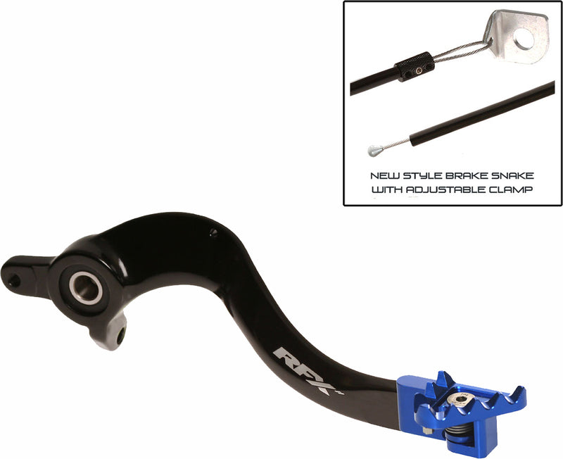 RFX Pro Series Flexi-Tip Rear Brake Lever - Blue