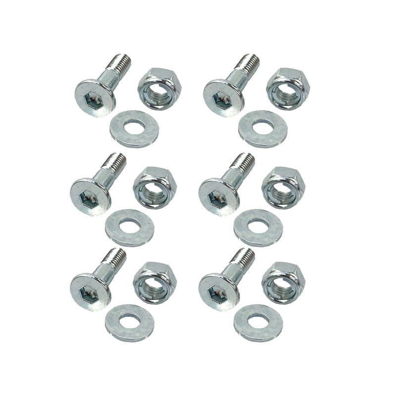 RFX Race M8 x 30mm Sprocket Bolt and Nut Kit - 6 pcs