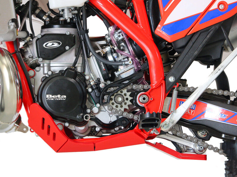AXP Xtrem Skid Plate with Suspension Linkage Protection - HDPE 8mm