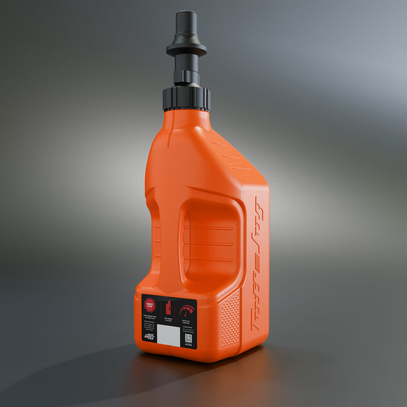 TUFF JUG 2.5G/10L Orange Tuff Jug with Black Ripper Cap G3