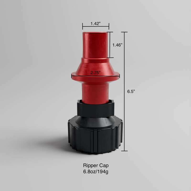 TUFF JUG 5G/20L Ripper Cap G3 Black