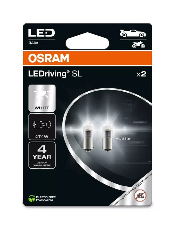 OSRAM Retrofit LEDriving T4W Light Bulbs 12V 0,8W