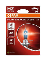 OSRAM H7 Night Breaker Laser Light Bulb 12V 55W PX26d - 1 piece