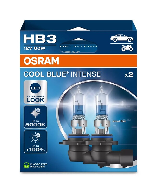 OSRAM Cool Blue Intense Bulb HB3 12V/60W - X2