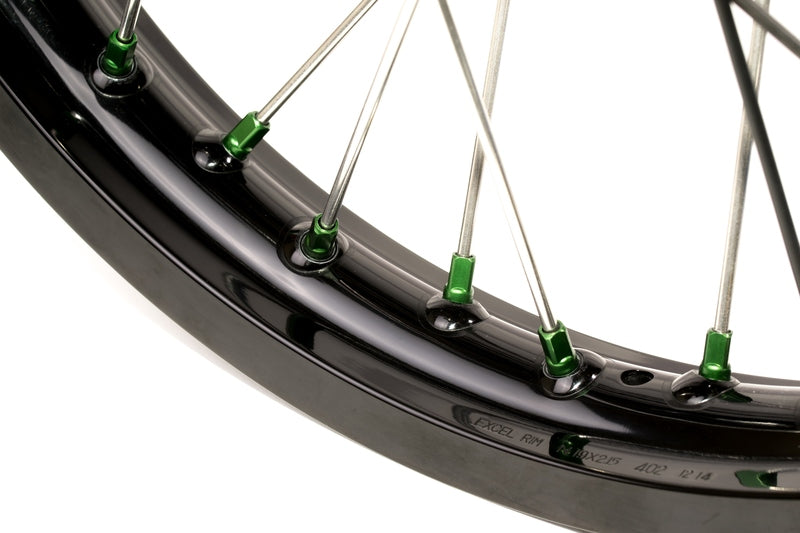 HAAN WHEELS Spoke Nipple Set - Green