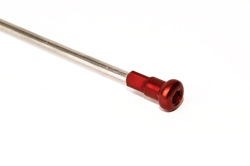 HAAN WHEELS Spoke Nipple Set - Red