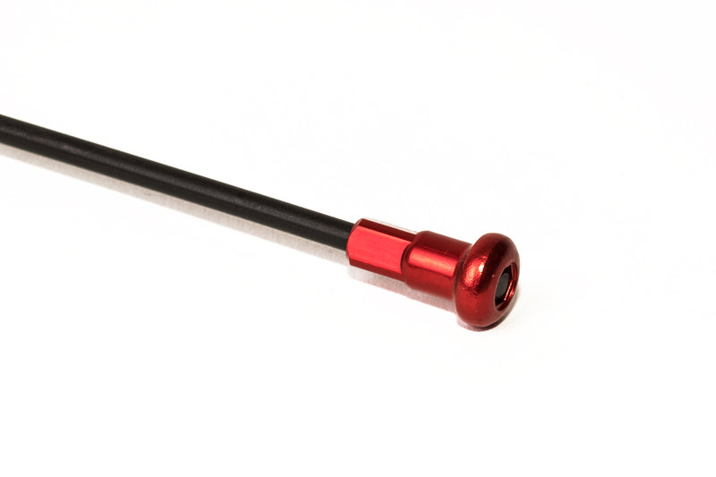 HAAN WHEELS Spoke Nipple Set - Red