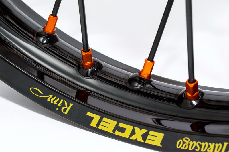 HAAN WHEELS Spoke Nipple Set - Orange