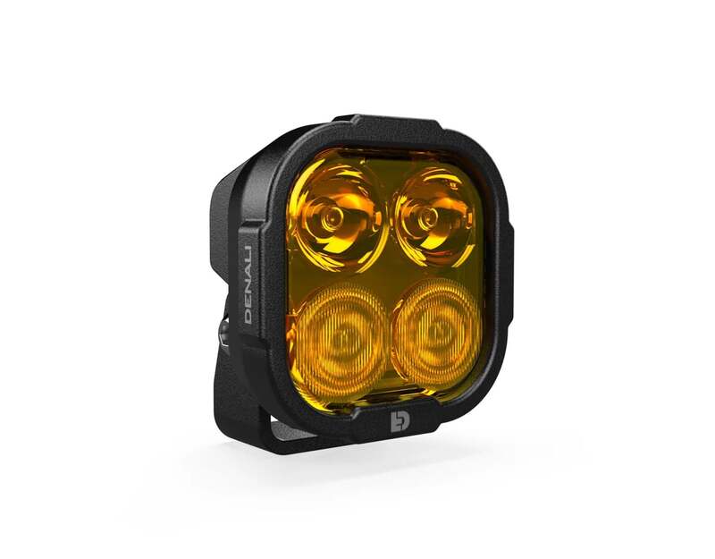 DENALI DL4 Hybrid Driving Light (Amber Lens)