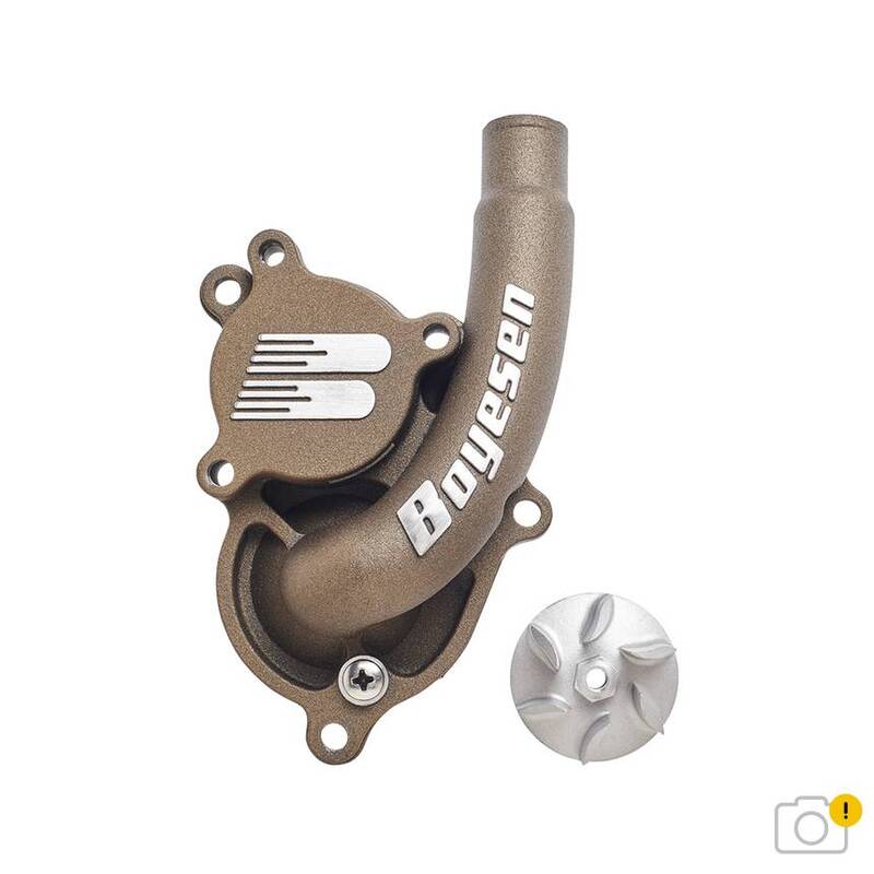 BOYESEN SuperCooler Water Pump Cover + Impeller Kit - Magnesium