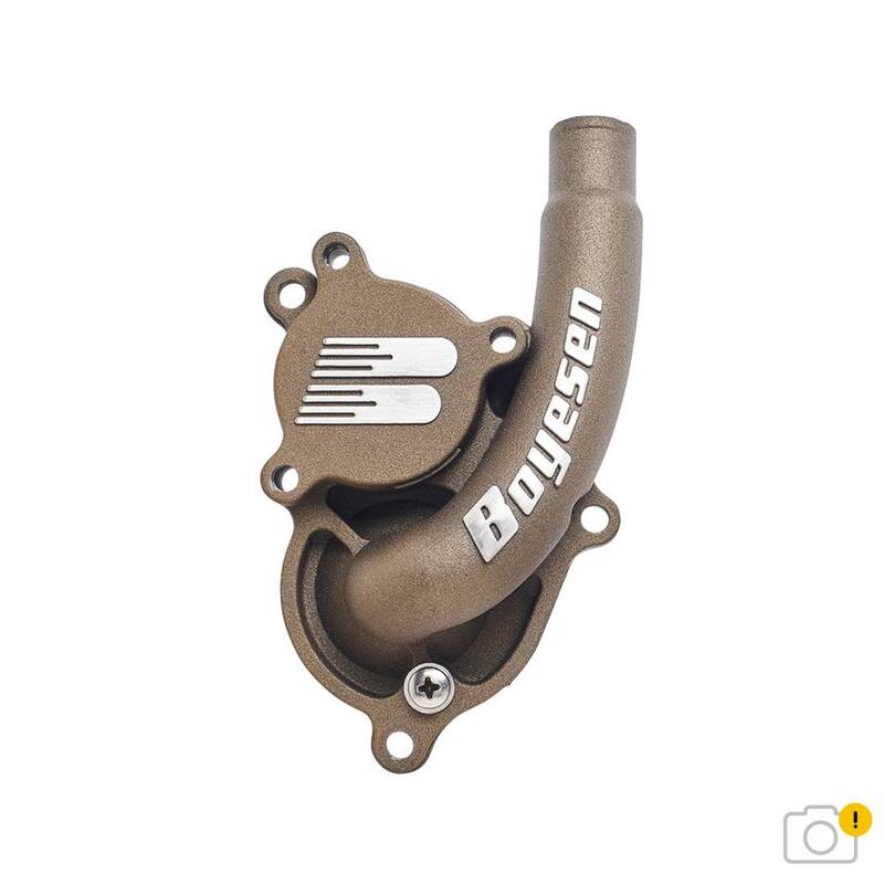BOYESEN Hyflow Waterpump Cover - Magnesium