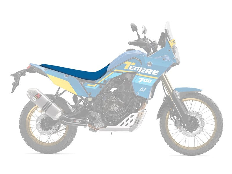 BLACKBIRD Rally Ride Seat Cover - Black/Blue - 2 pieces