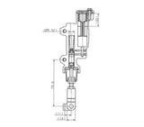 NISSIN Master Cylinder For Rear Brake