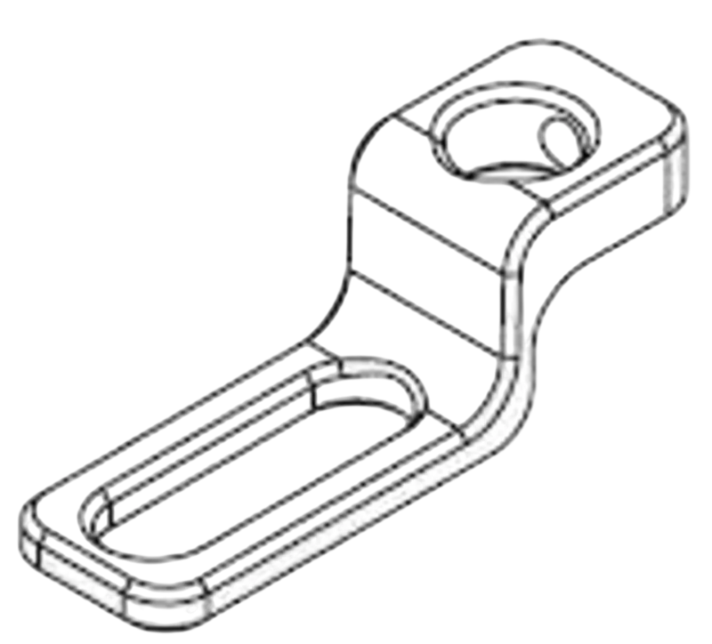 KOSO S-Type Bracket For Speed Sensor (M8)