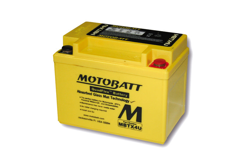 MOTOBATT Battery MBTX4U